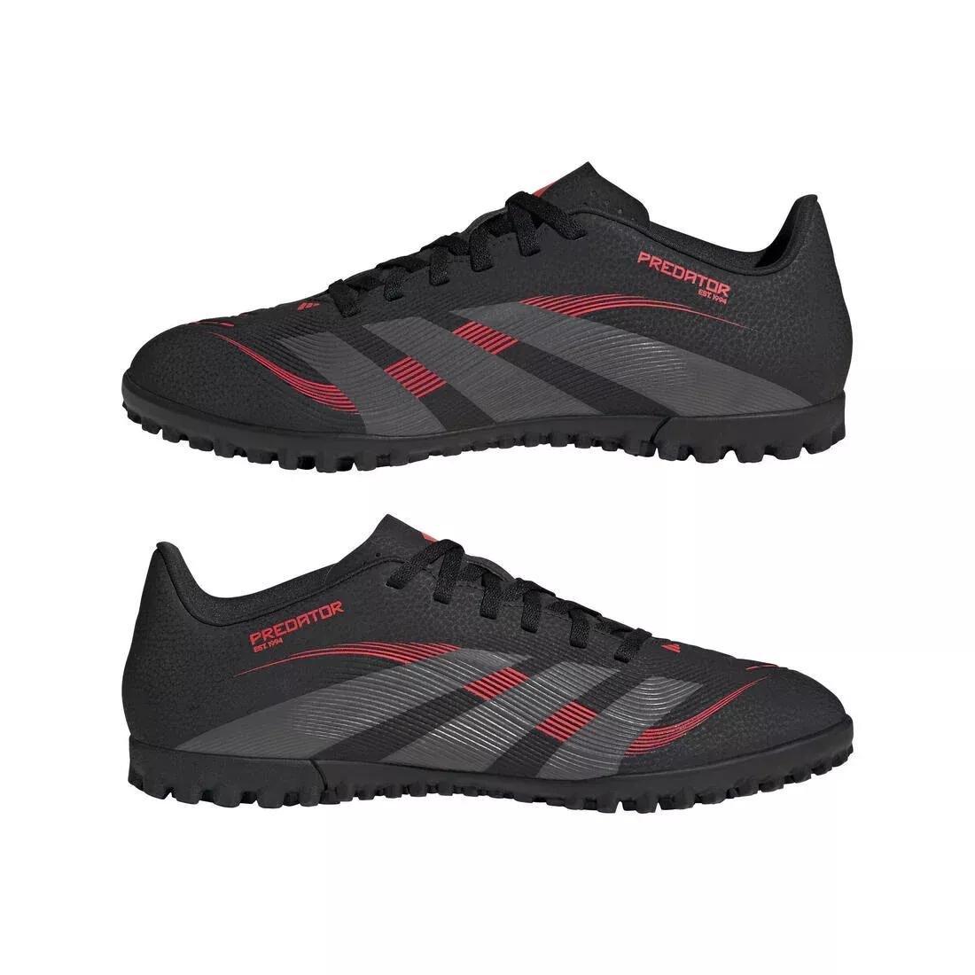 Unisex Predator Club Turf Boots, Black, No Color, large image number 6