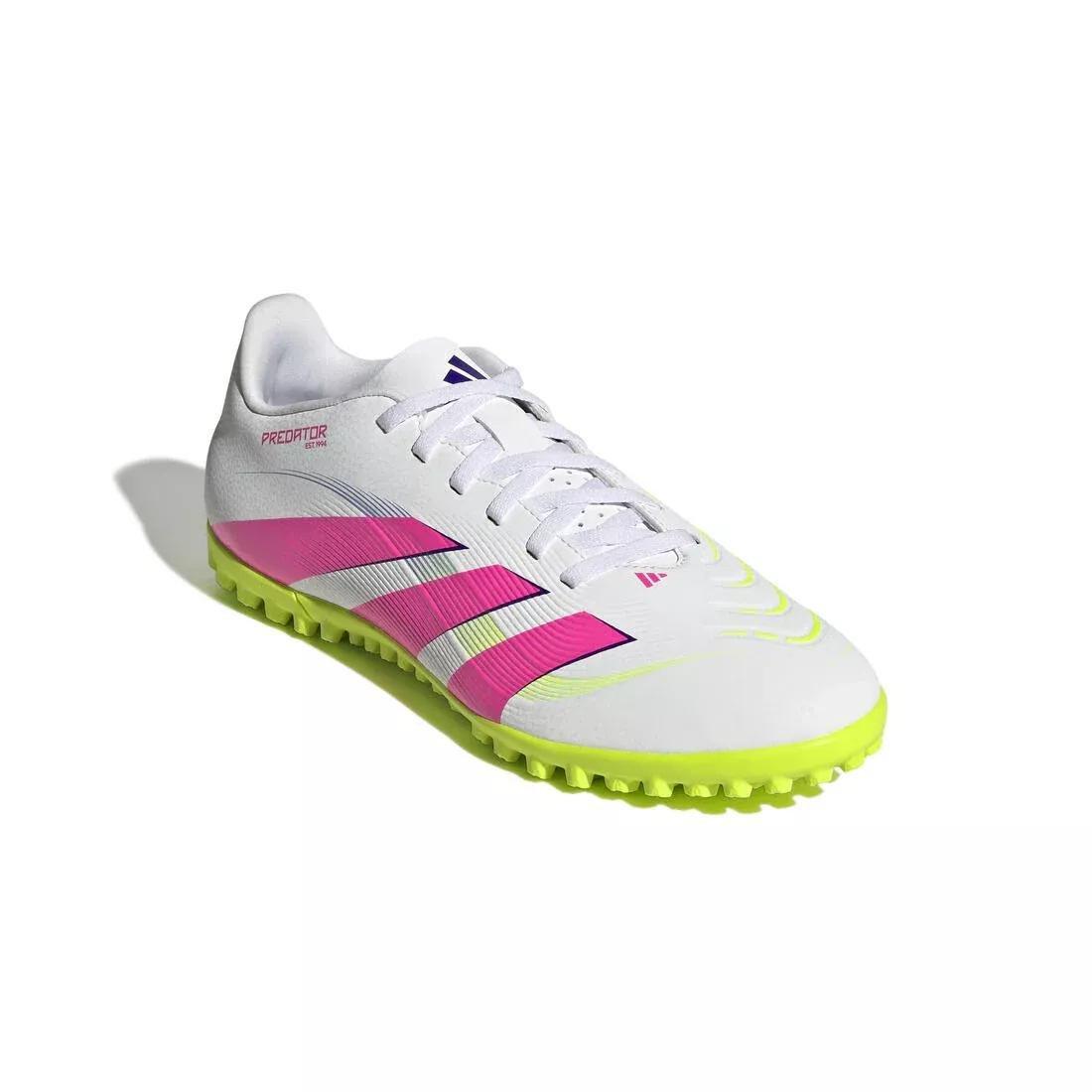 Unisex Predator Club Turf Boots, White, No Color, medium