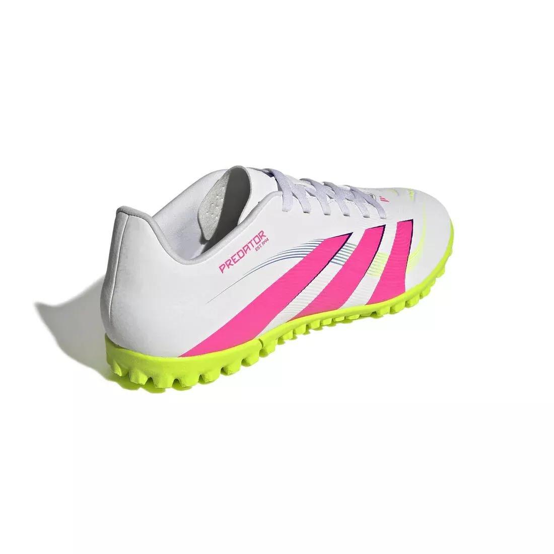 Unisex Predator Club Turf Boots, White, No Color, large image number 8