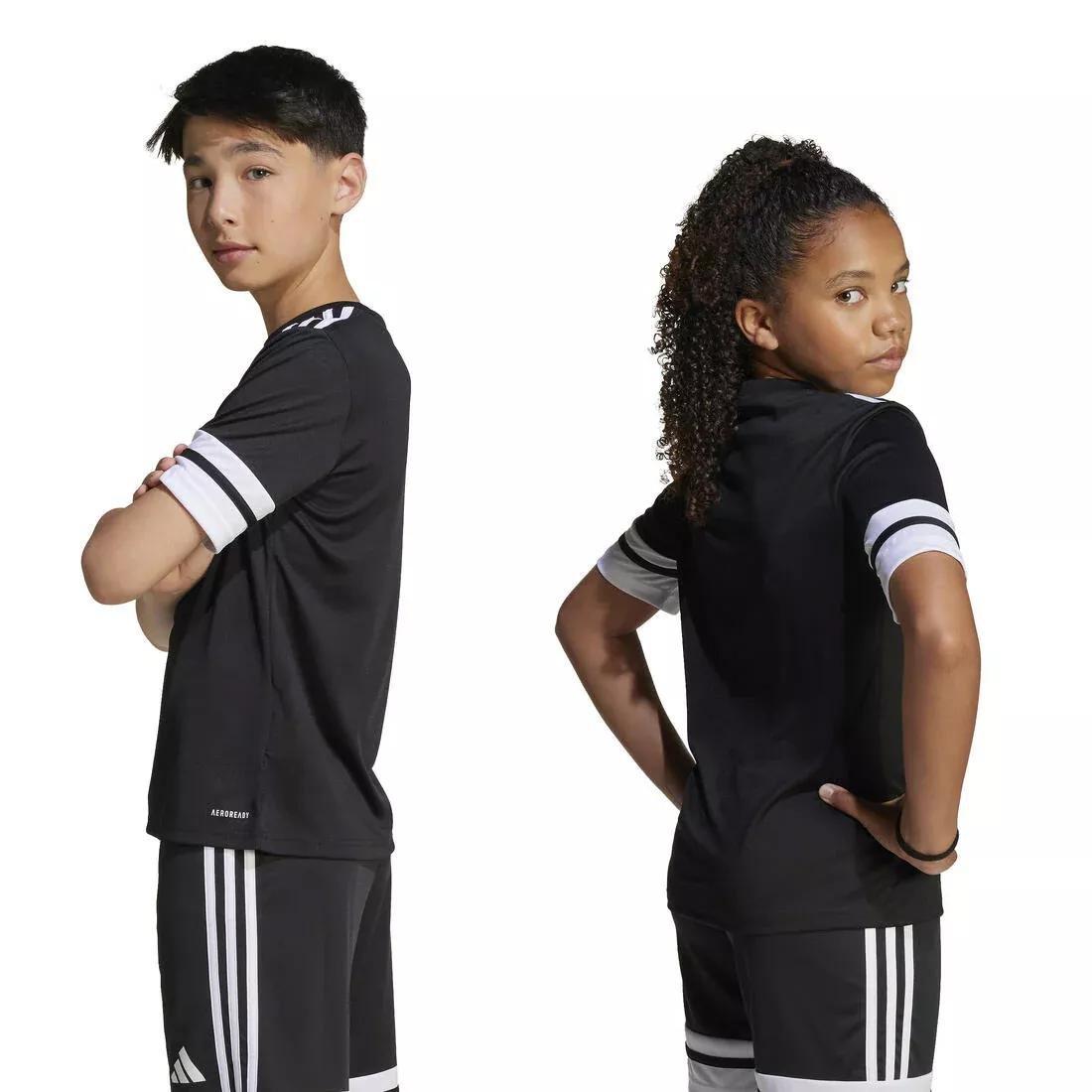 Unisex Squadra 25 Jersey Kids, Black, No Color, large image number 3