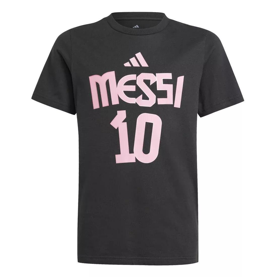 Messi Name and Number Graphic Tee Kids, No Color, medium