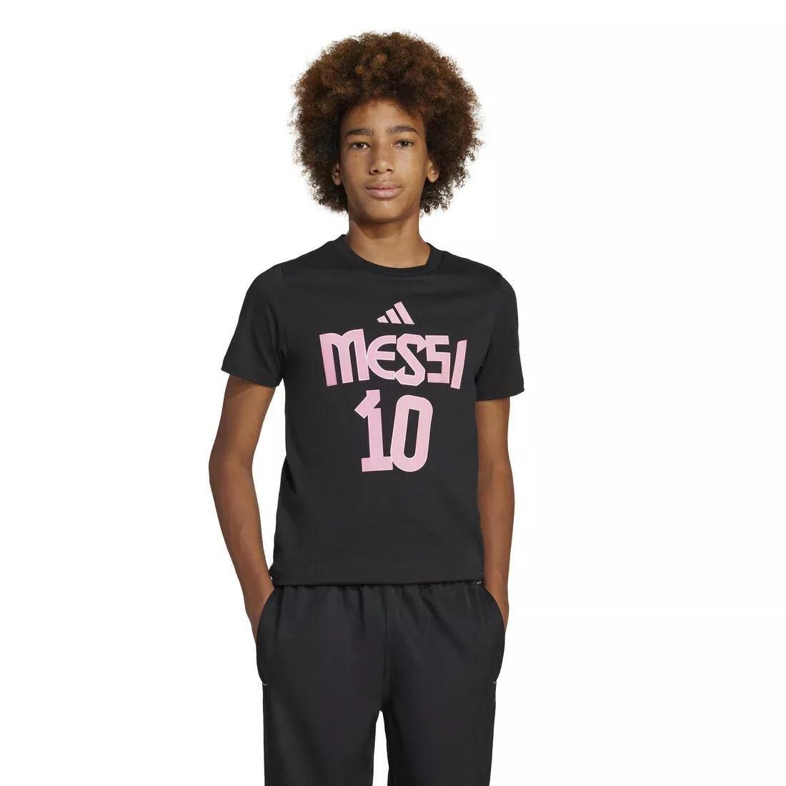 Messi Name and Number Graphic Tee Kids, No Color, large image number 1