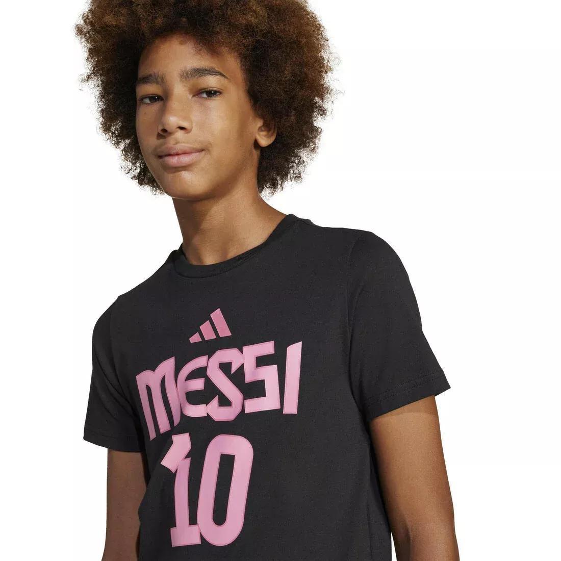 Messi Name and Number Graphic Tee Kids, No Color, large image number 3