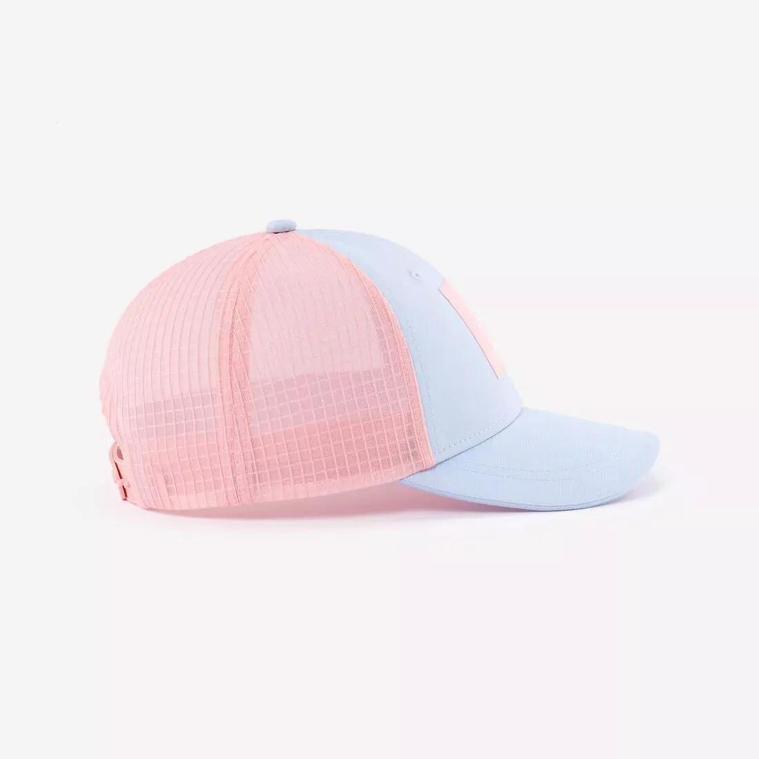 Kids Trucker Hiking Cap - MH100 - 7-15 Years, Purple, No Color, large image number 9