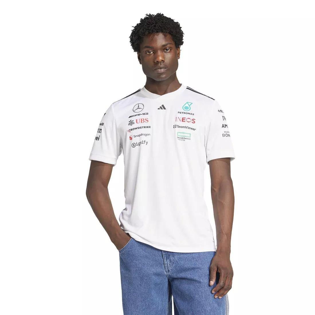 Mercedes - AMG Petronas Formula One Team Driver Jersey, White, , large image number 0