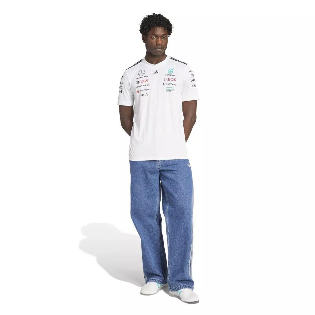 Mercedes - AMG Petronas Formula One Team Driver Jersey, White, , large image number 5