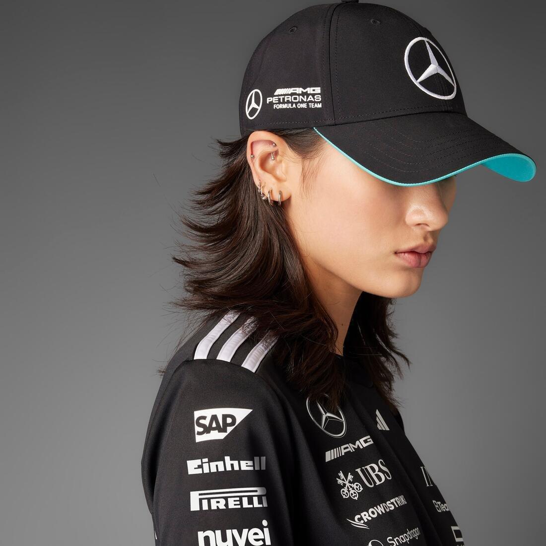 Unisex Mercedes - AMG Petronas Formula One Team Driver Cap, Black, , large image number 11