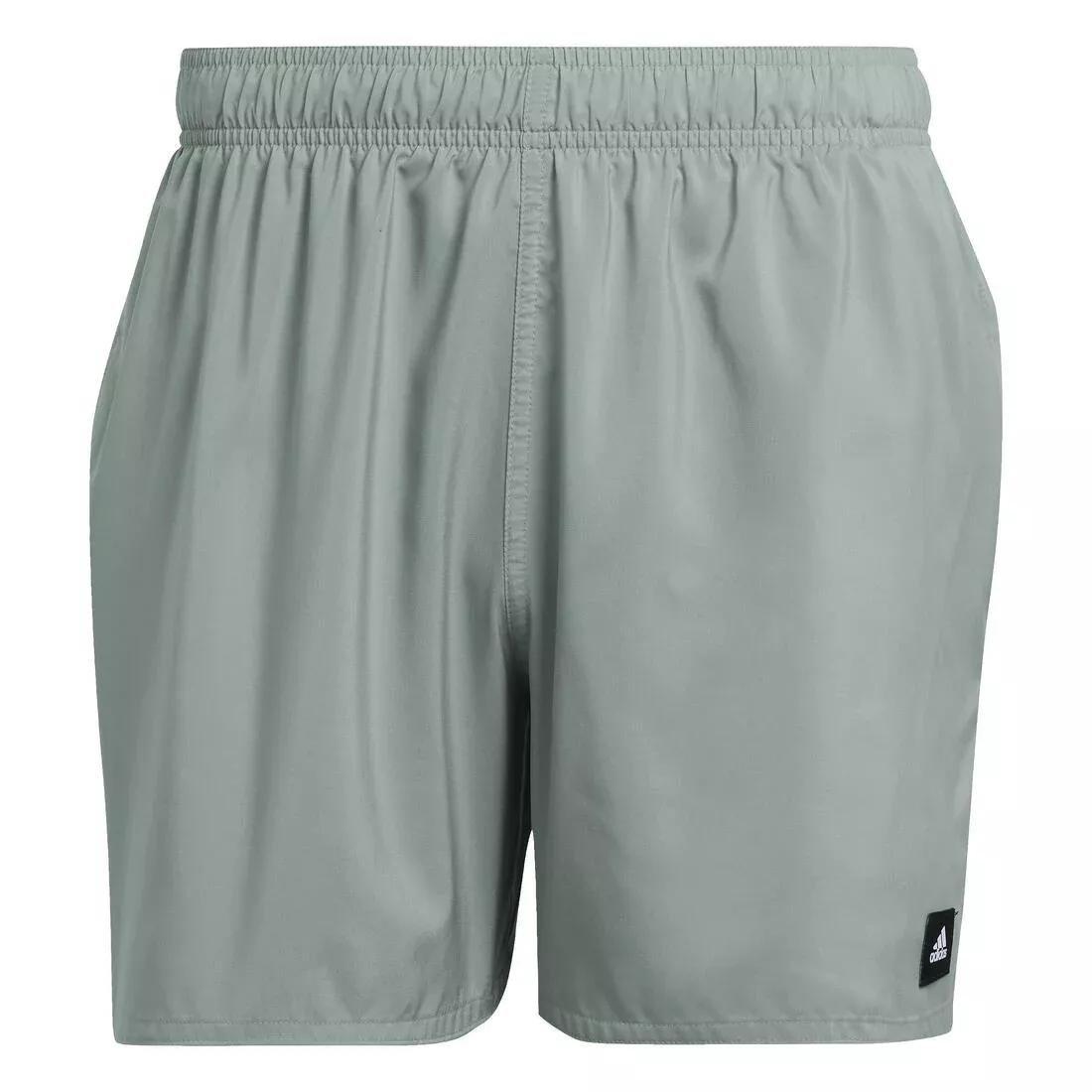 Solid CLX Short-Length Swim Shorts, No Color, medium
