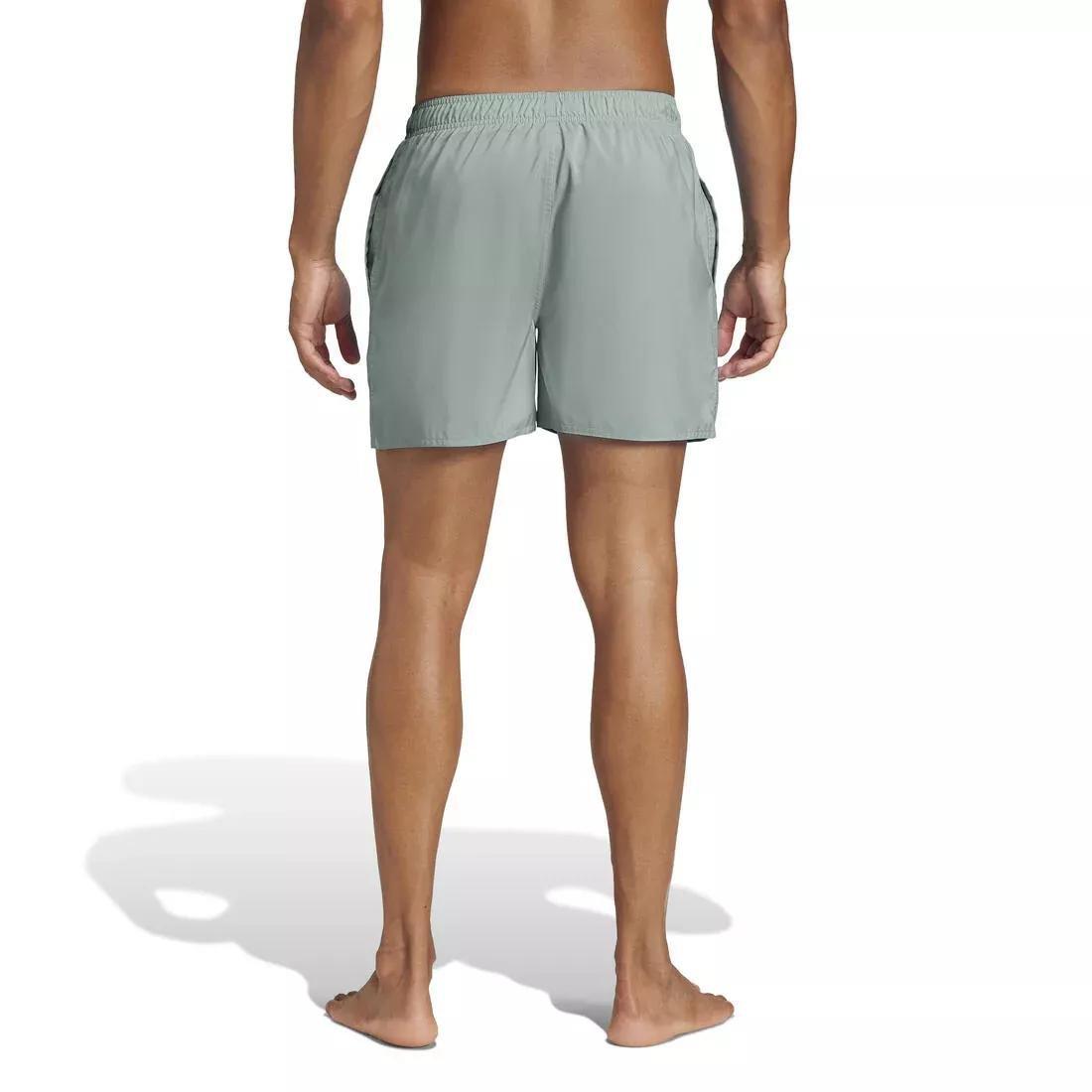 Solid CLX Short-Length Swim Shorts, No Color, large image number 4