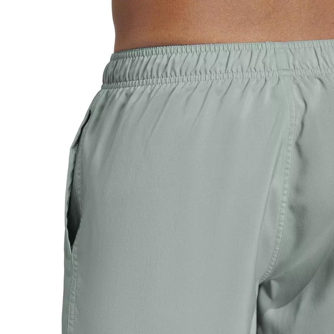 Solid CLX Short-Length Swim Shorts, No Color, large image number 5