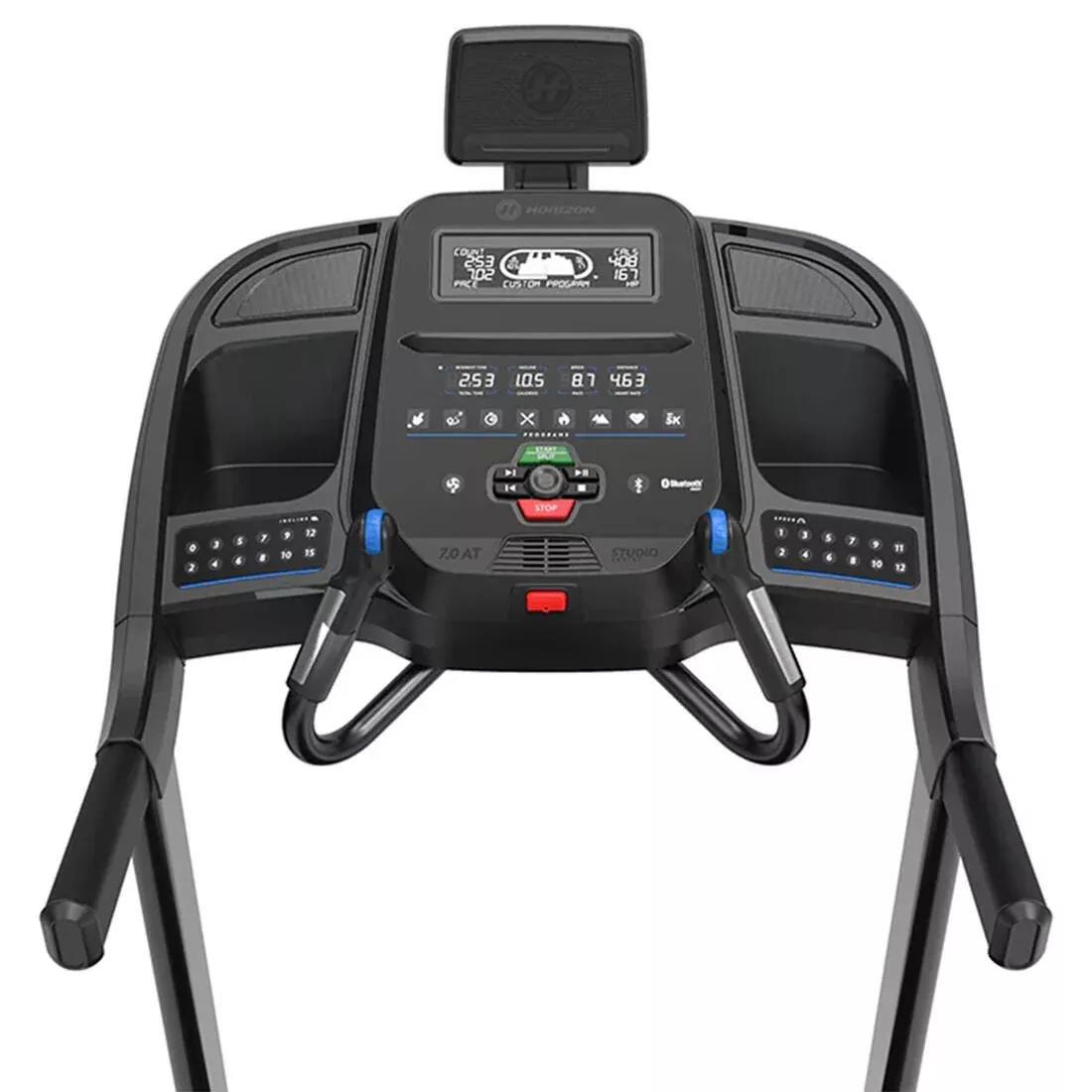Horizon 7.0 AT Treadmill, No Color, large image number 5
