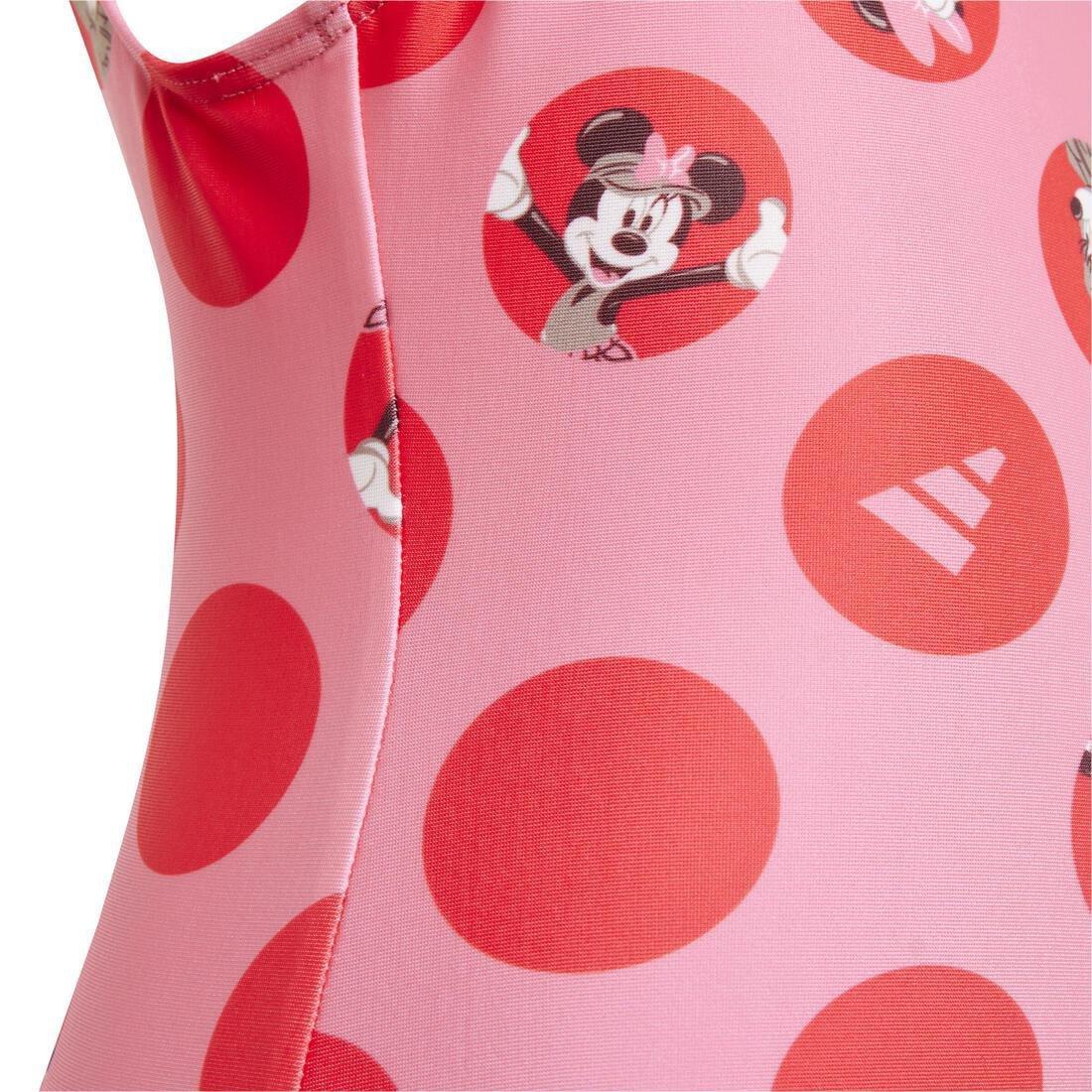 Kids Adidas X Disney Minnie Mouse Swimsuit, No Color, medium