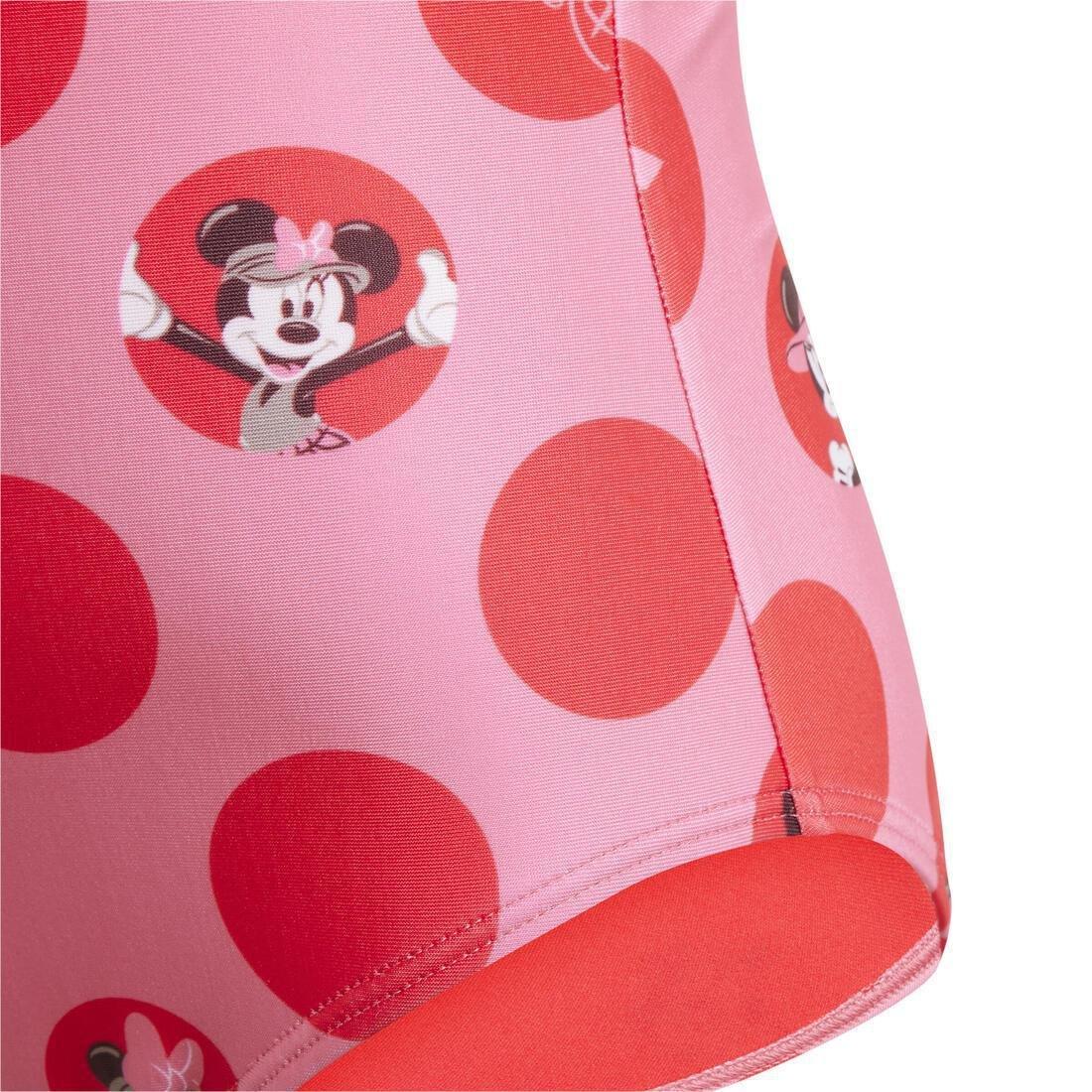 Kids Adidas X Disney Minnie Mouse Swimsuit, No Color, large image number 3