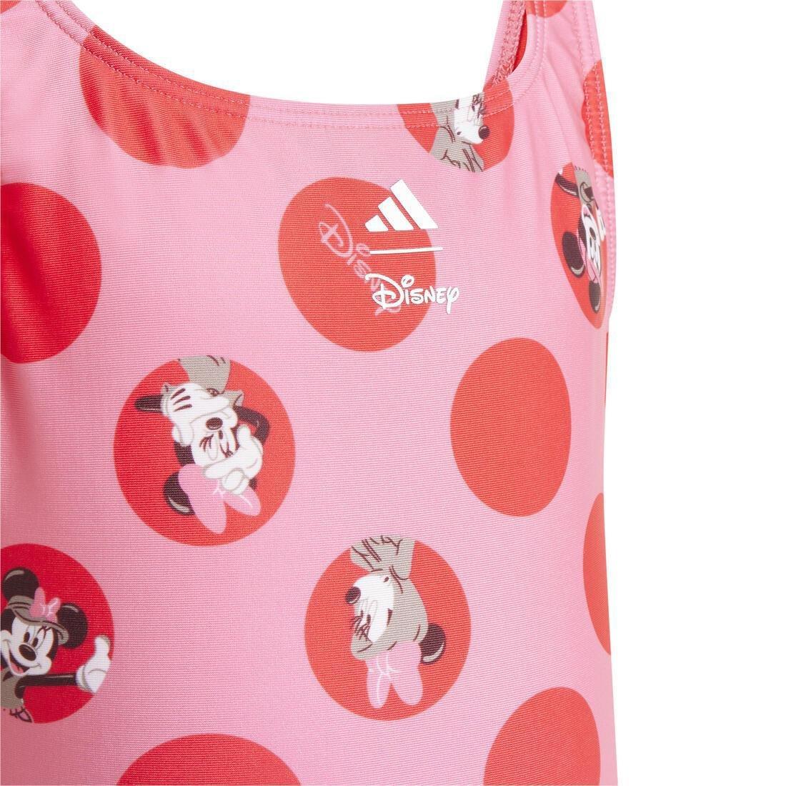Kids Adidas X Disney Minnie Mouse Swimsuit, No Color, large image number 4