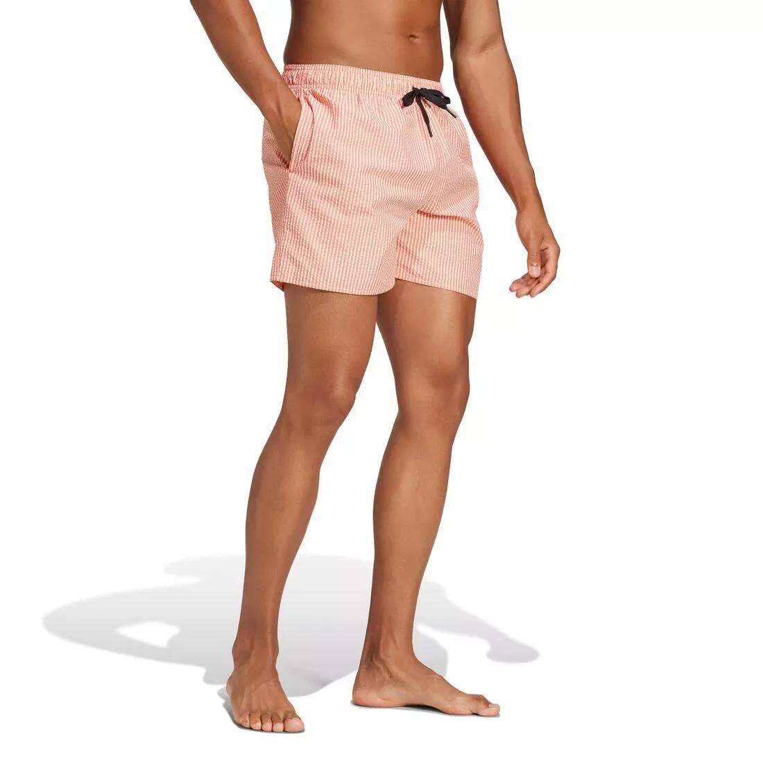 Stripey Classics Swim Shorts, Pink, No Color, large image number 1