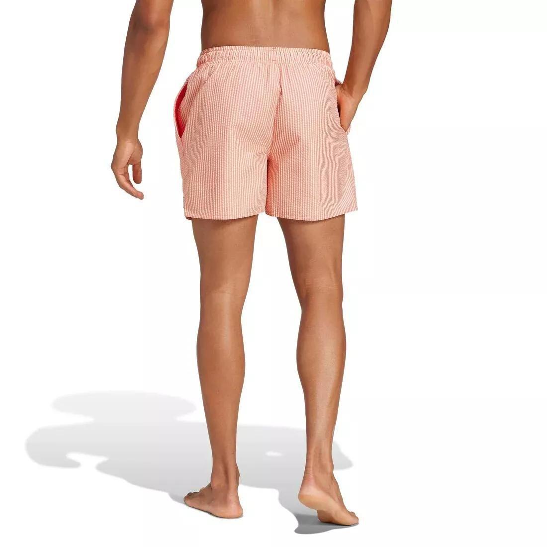 Stripey Classics Swim Shorts, Pink, No Color, large image number 2