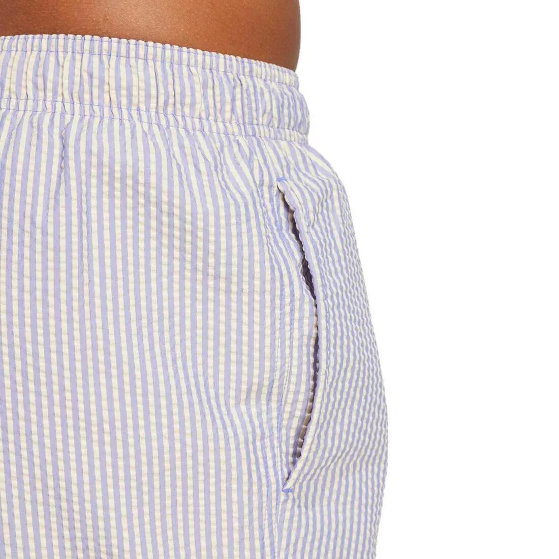 Stripey Classics Swim Shorts, Grey, No Color, large image number 4