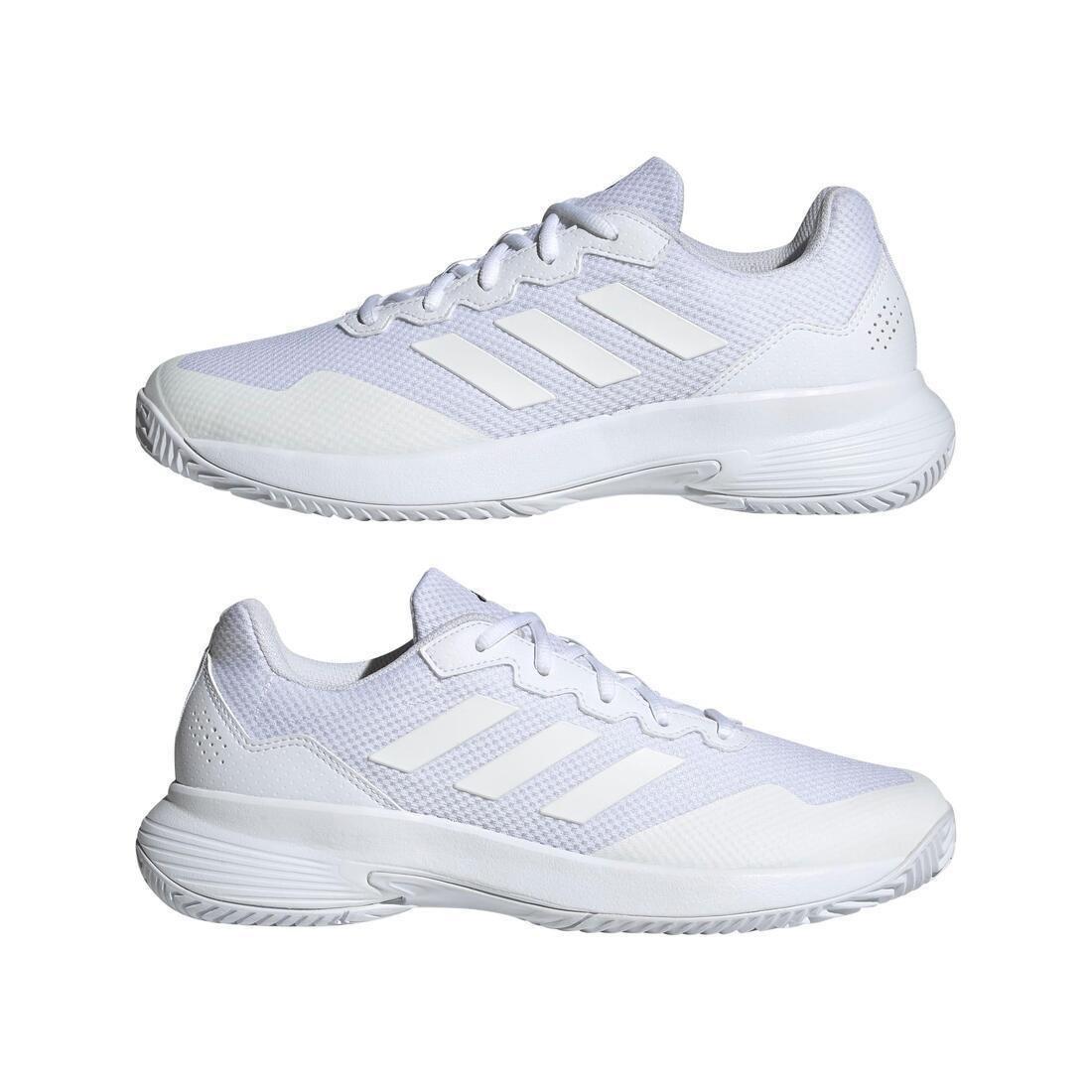 Gamecourt 2.0 Tennis Shoes, White, No Color, large image number 4