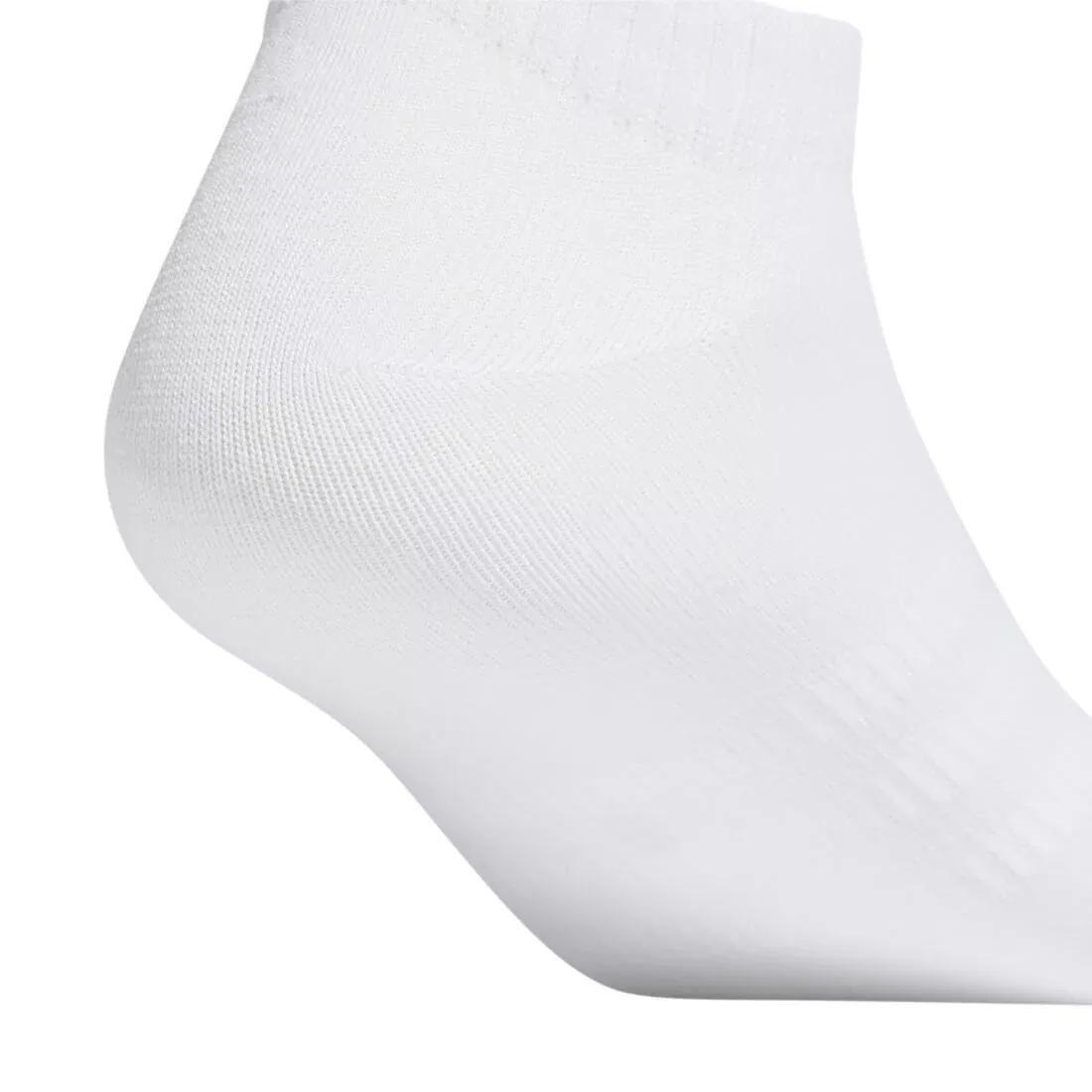 Unisex Thin and Light Sportswear Low-Cut Socks - 3 Pairs, White, No Color, large image number 2