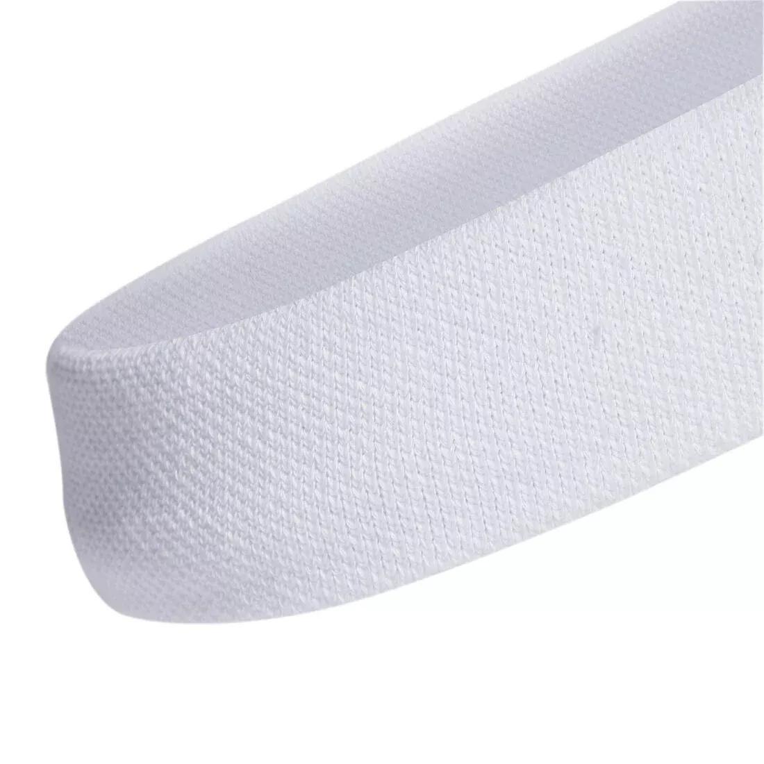 Unisex Tennis Headband, White, No Color, large image number 3