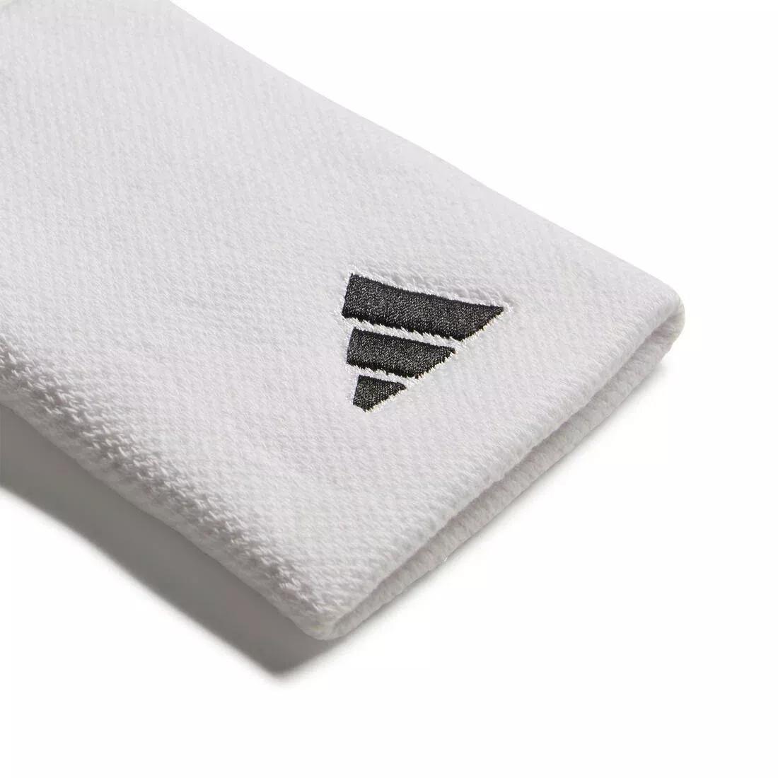 Unisex Tennis Wristband Large, White, No Color, medium