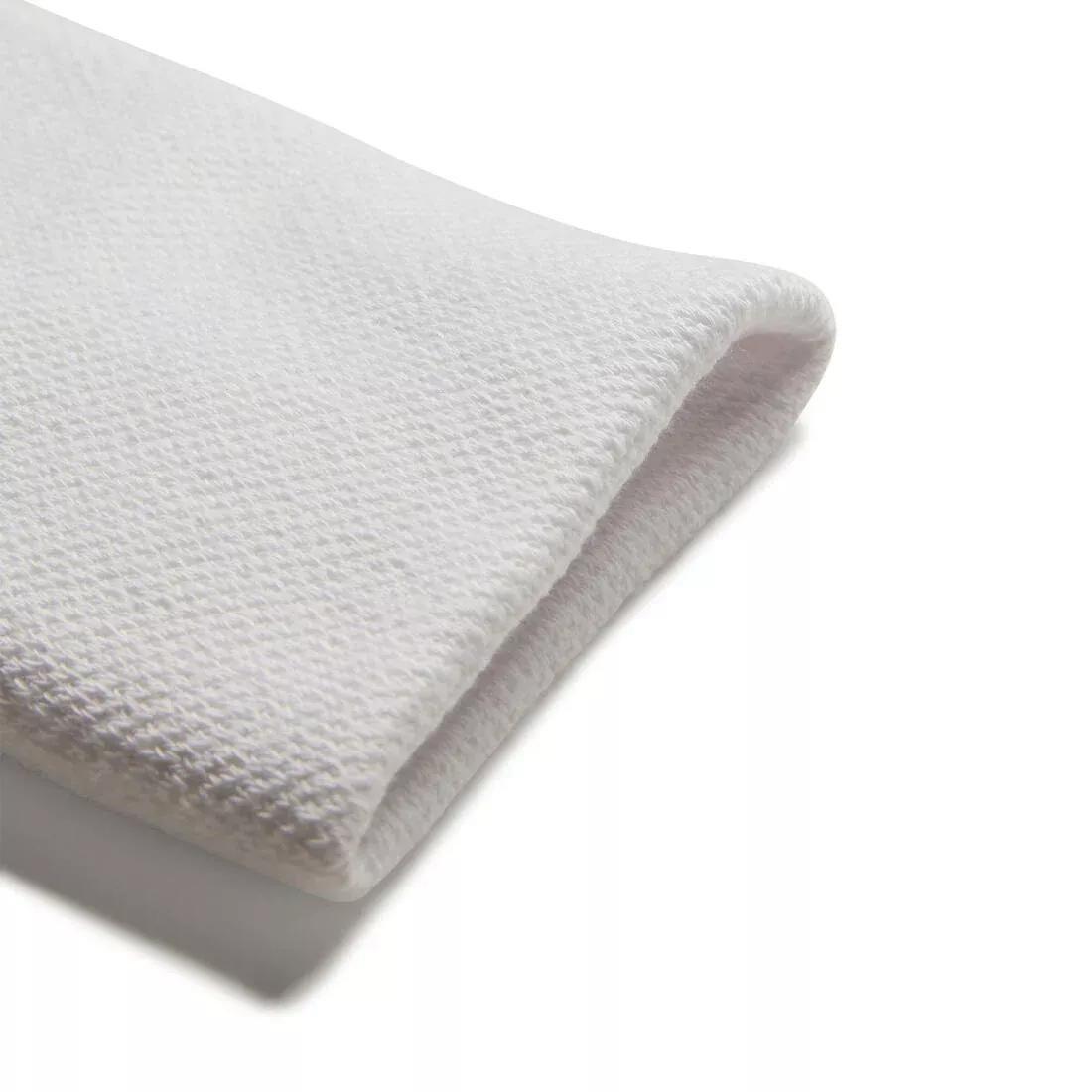 Unisex Tennis Wristband Large, White, No Color, large image number 3