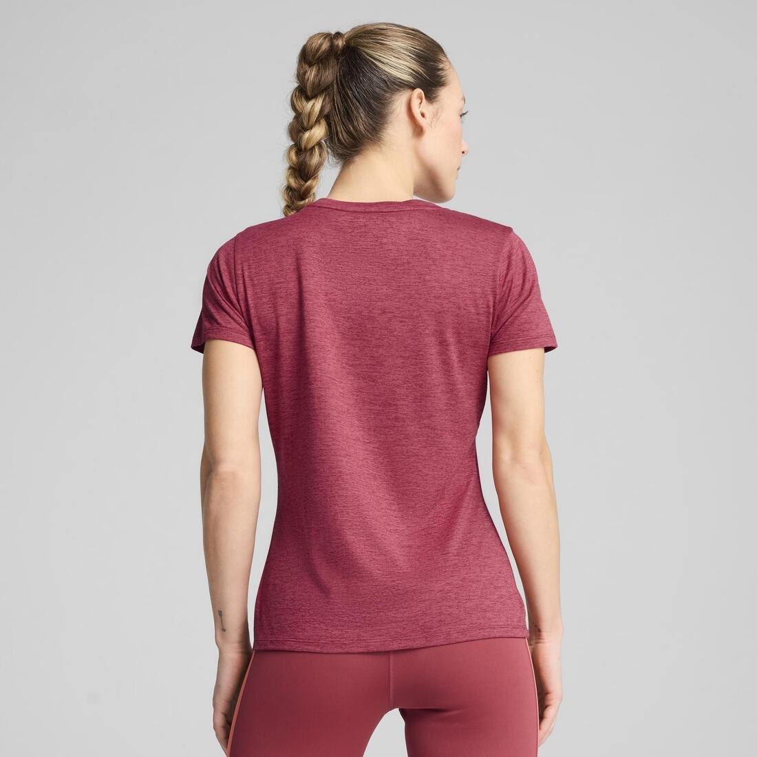 W TAD ESSENTIAL Heather Logo Tee, 5480_000, large image number 3