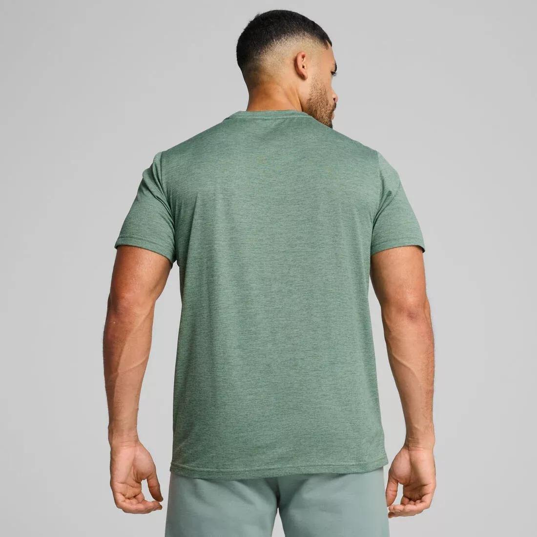 Men TAD ESSENTIALS Heather Cat T-Shirt, Green, , large image number 4