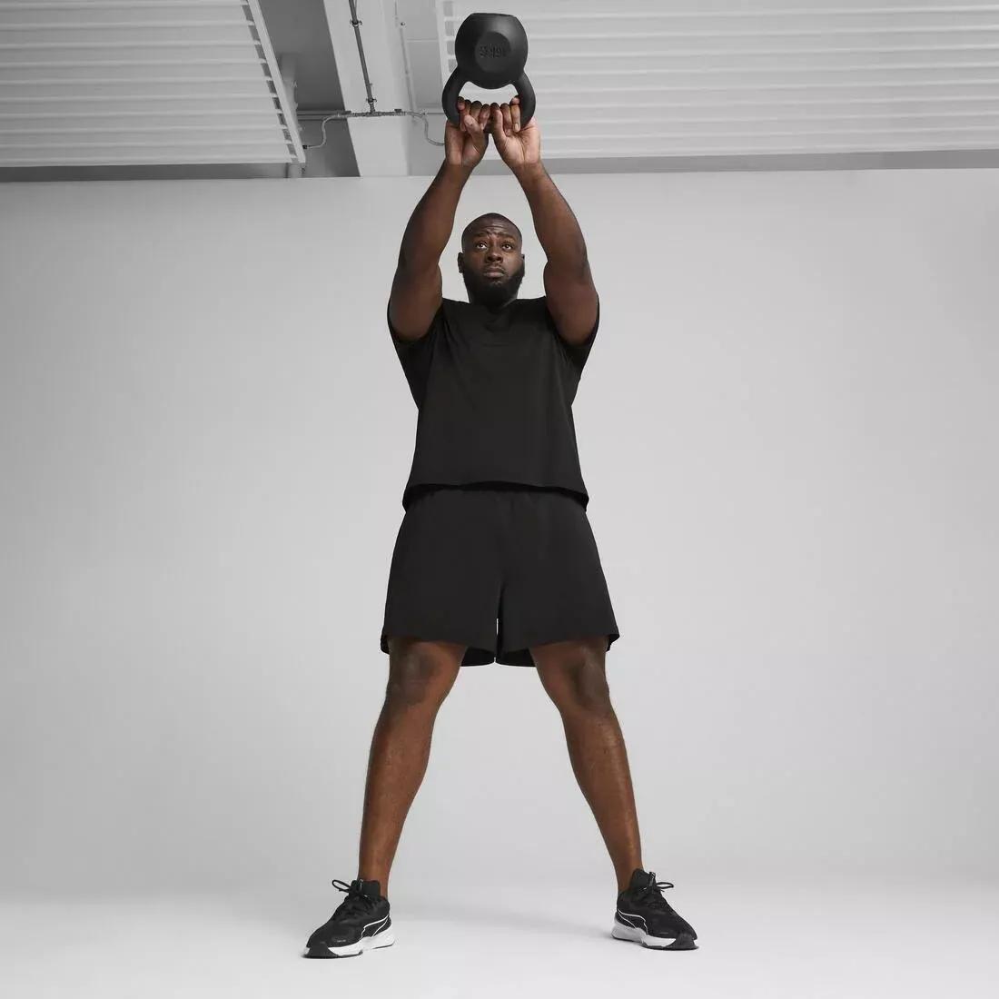 Men TAD ESSENTIALS Solid Cat T-Shirt, Black, No Color, large image number 6