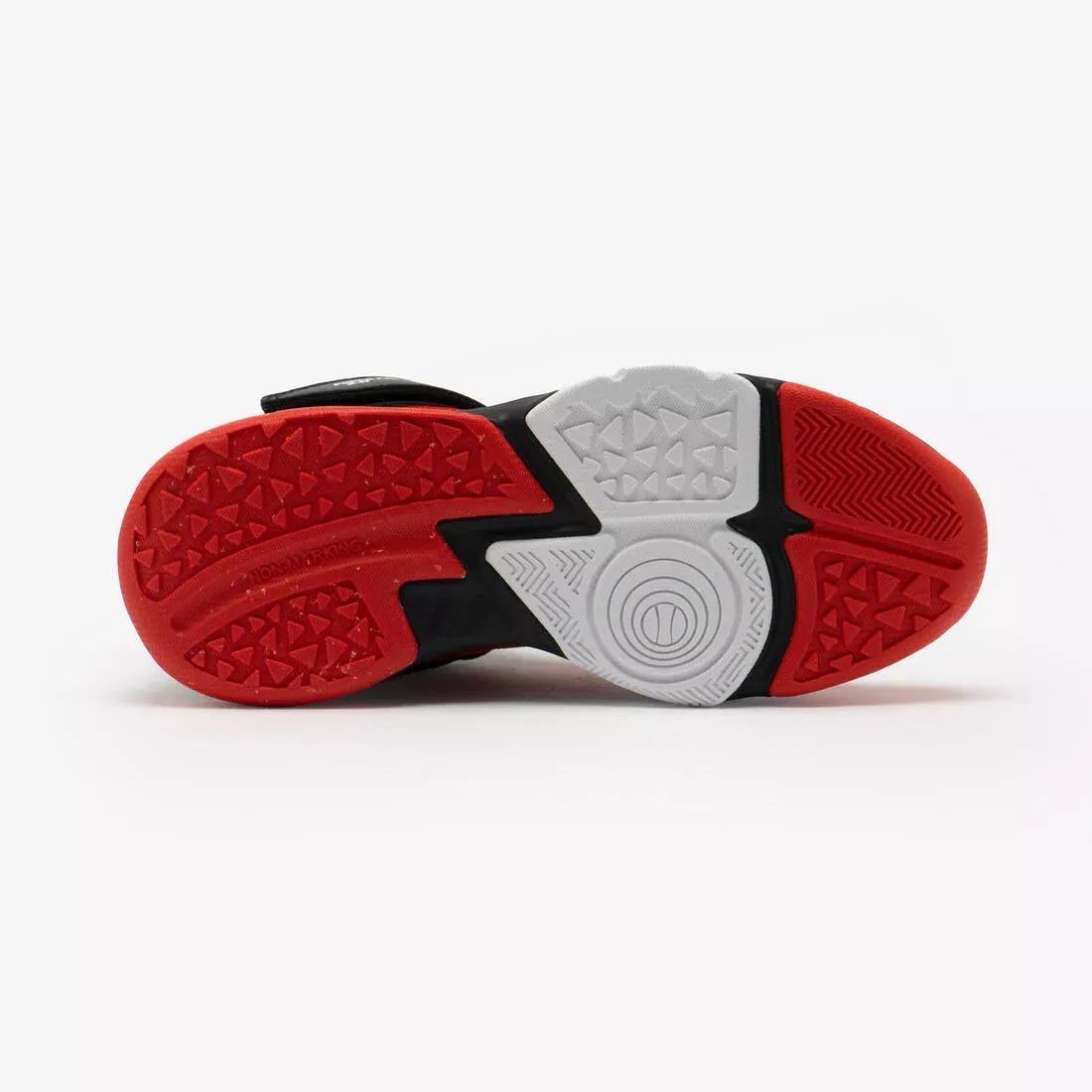 Kids Unisex Basketball Shoes - SS500 High Junior, Black, No Color, large image number 7
