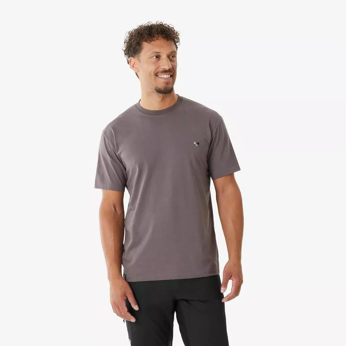Durable Climbing T-Shirt, Brown, No Color, medium