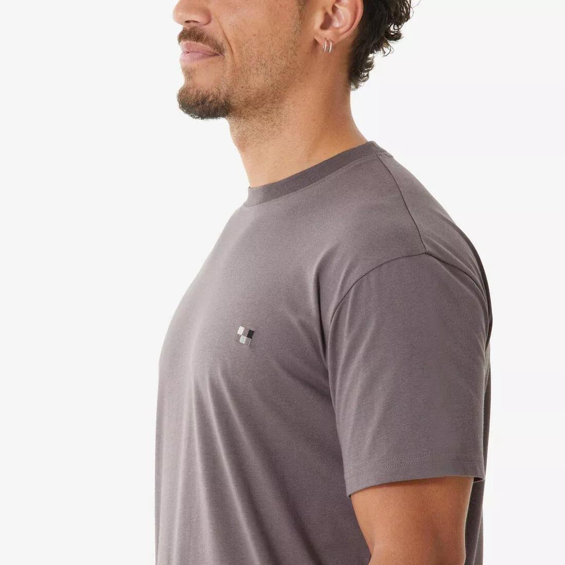 Durable Climbing T-Shirt, Brown, No Color, medium