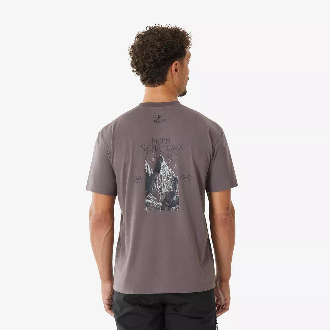 Durable Climbing T-Shirt, Brown, No Color, large image number 3