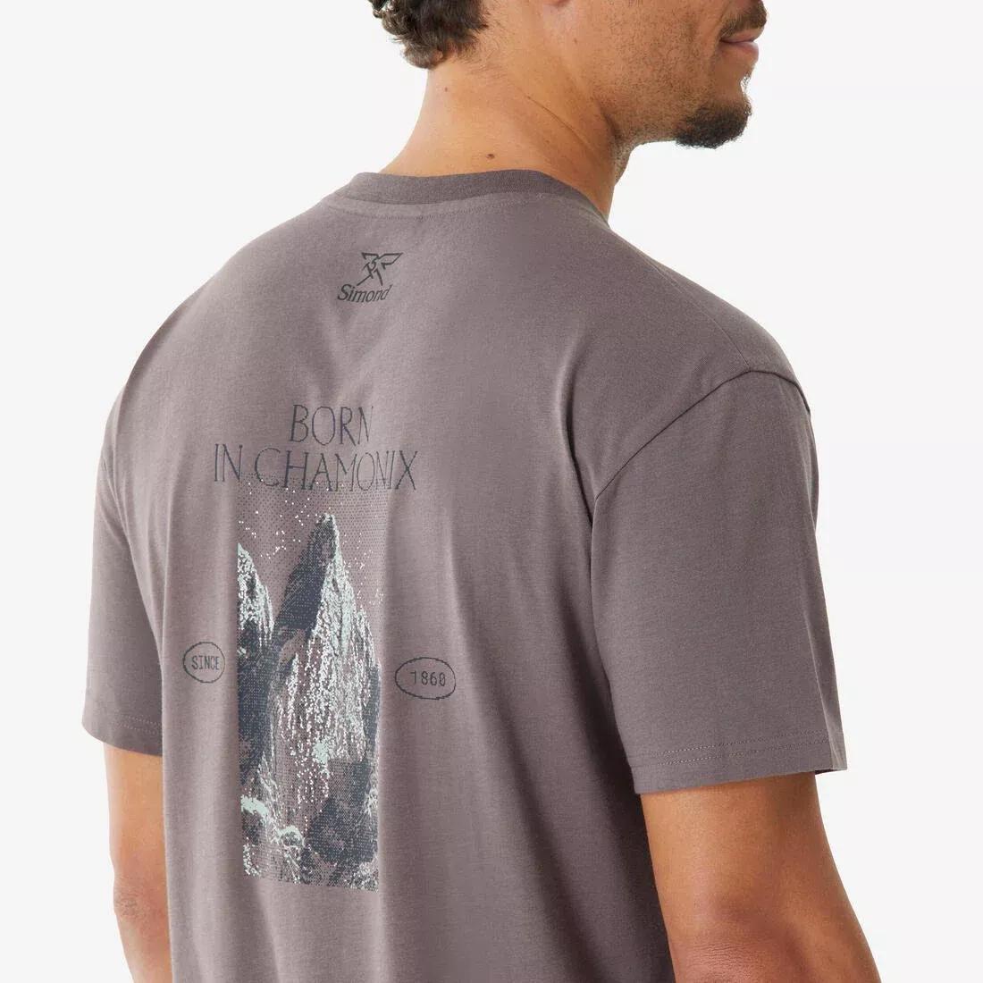 Durable Climbing T-Shirt, Brown, No Color, large image number 4