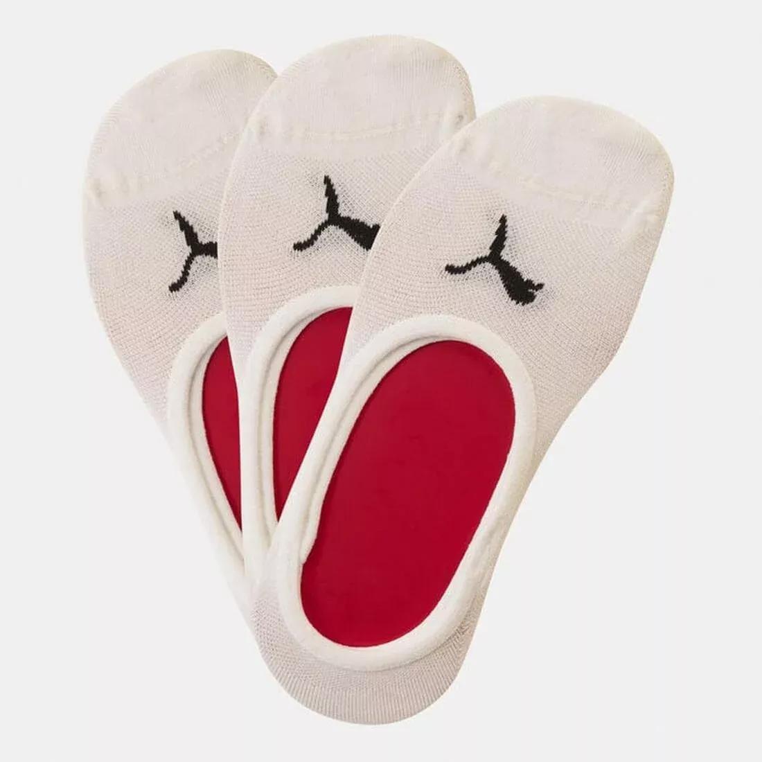 Men's Footie Socks (3 Pack), White, , medium