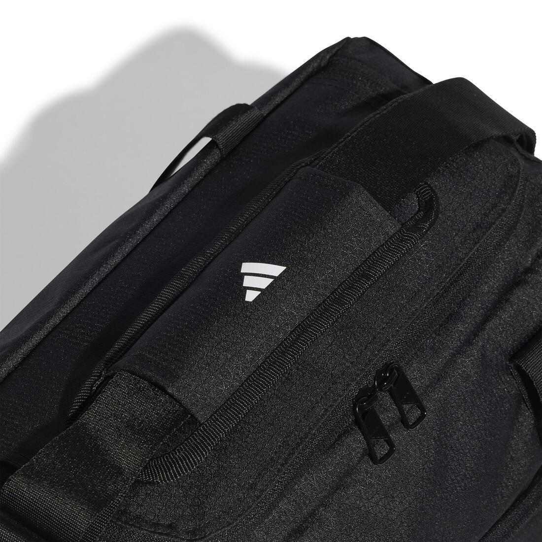 Unisex Essentials 3-Stripes Duffel Bag XSmall, No Color, large image number 5