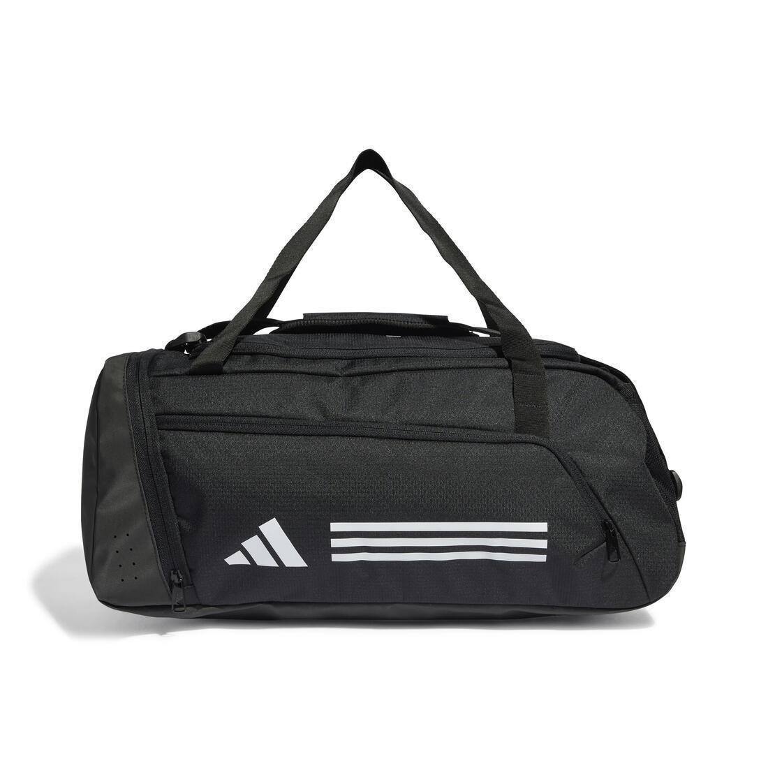 Unisex Essentials 3-Stripes Duffel Bag Small, No Color, medium
