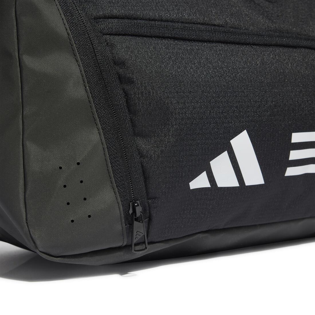 Unisex Essentials 3-Stripes Duffel Bag Small, No Color, large image number 5