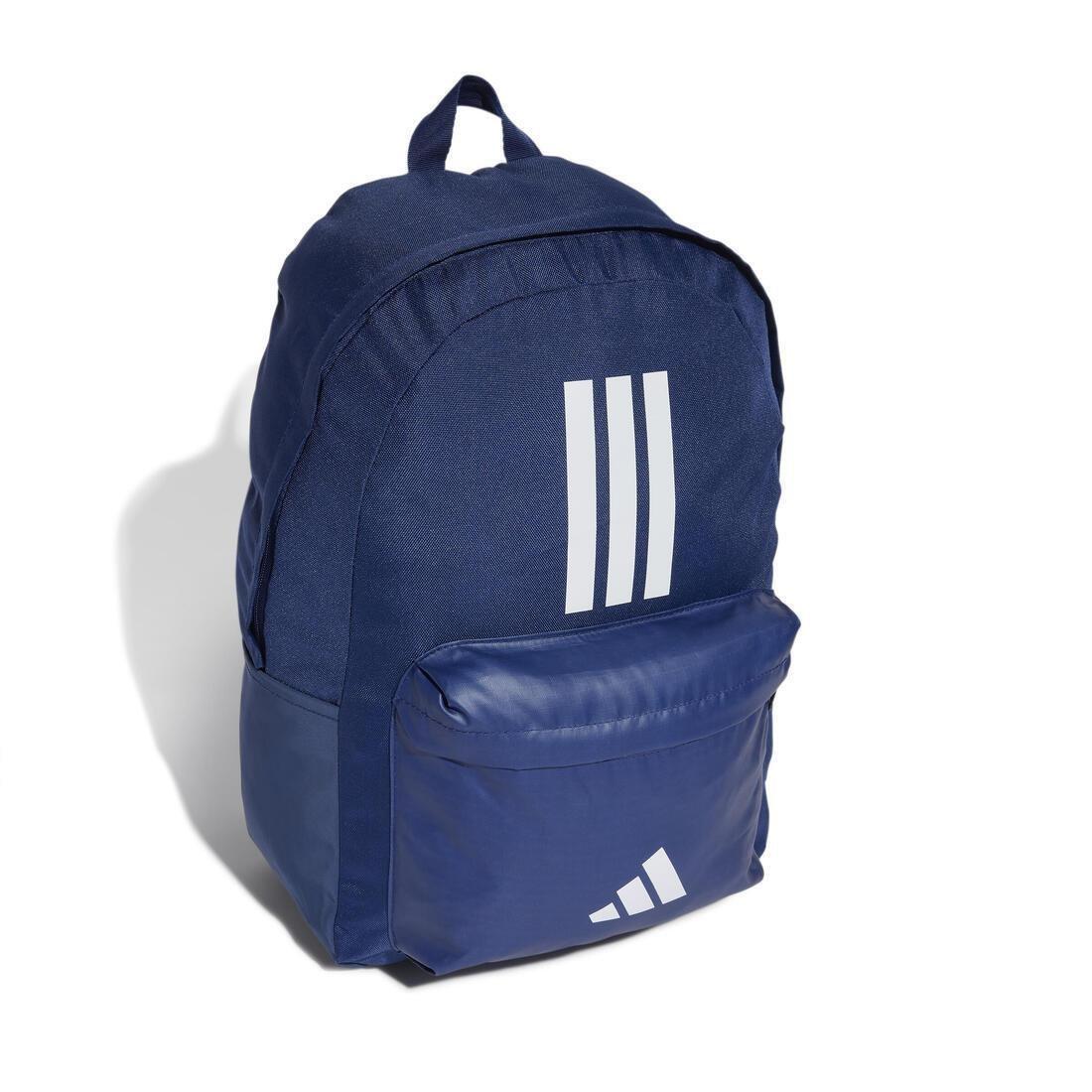 Unisex Classic Back-to-School 3-Stripes Backpack, No Color, large image number 1
