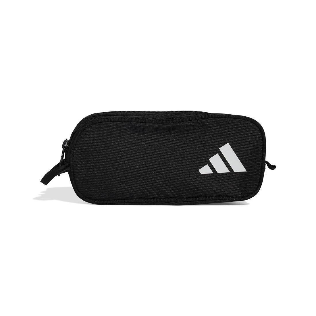 Unisex Two Zipper Pencil Case, No Color, medium