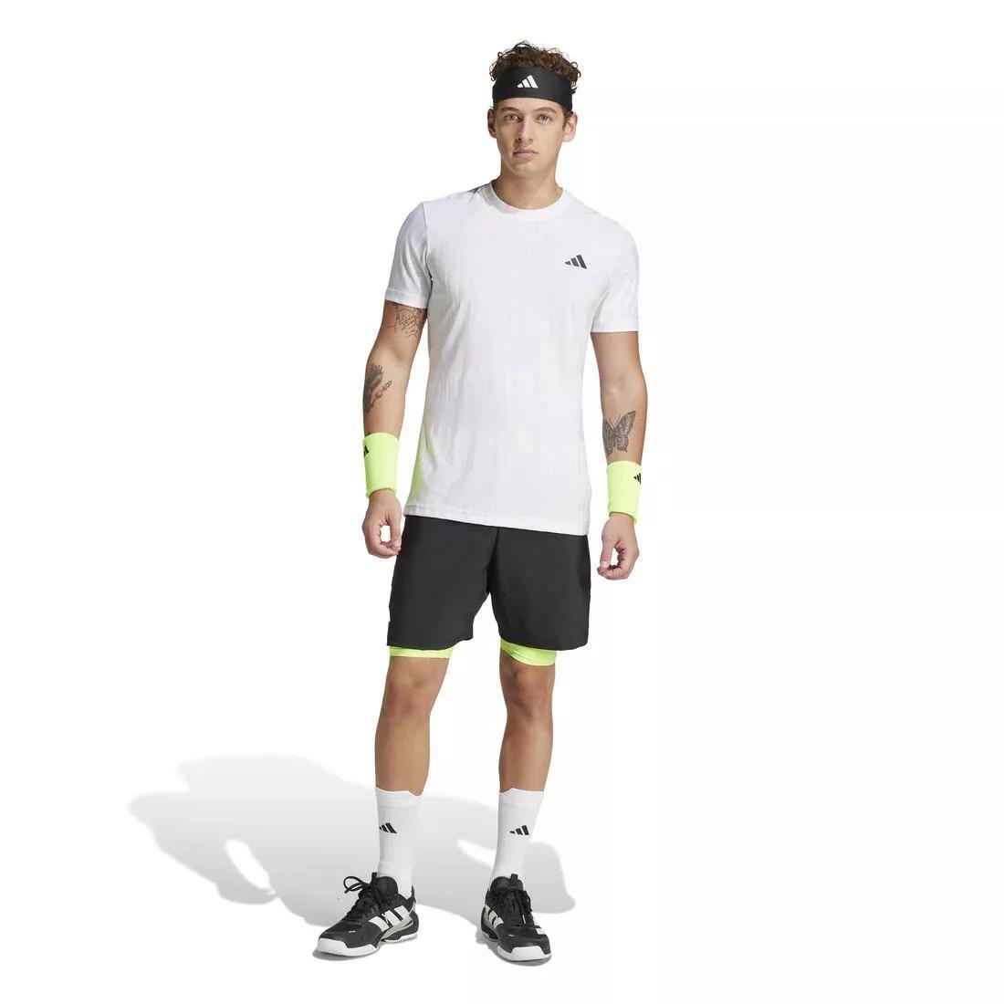 Unisex Tennis Climacool Tieband, No Color, large image number 4
