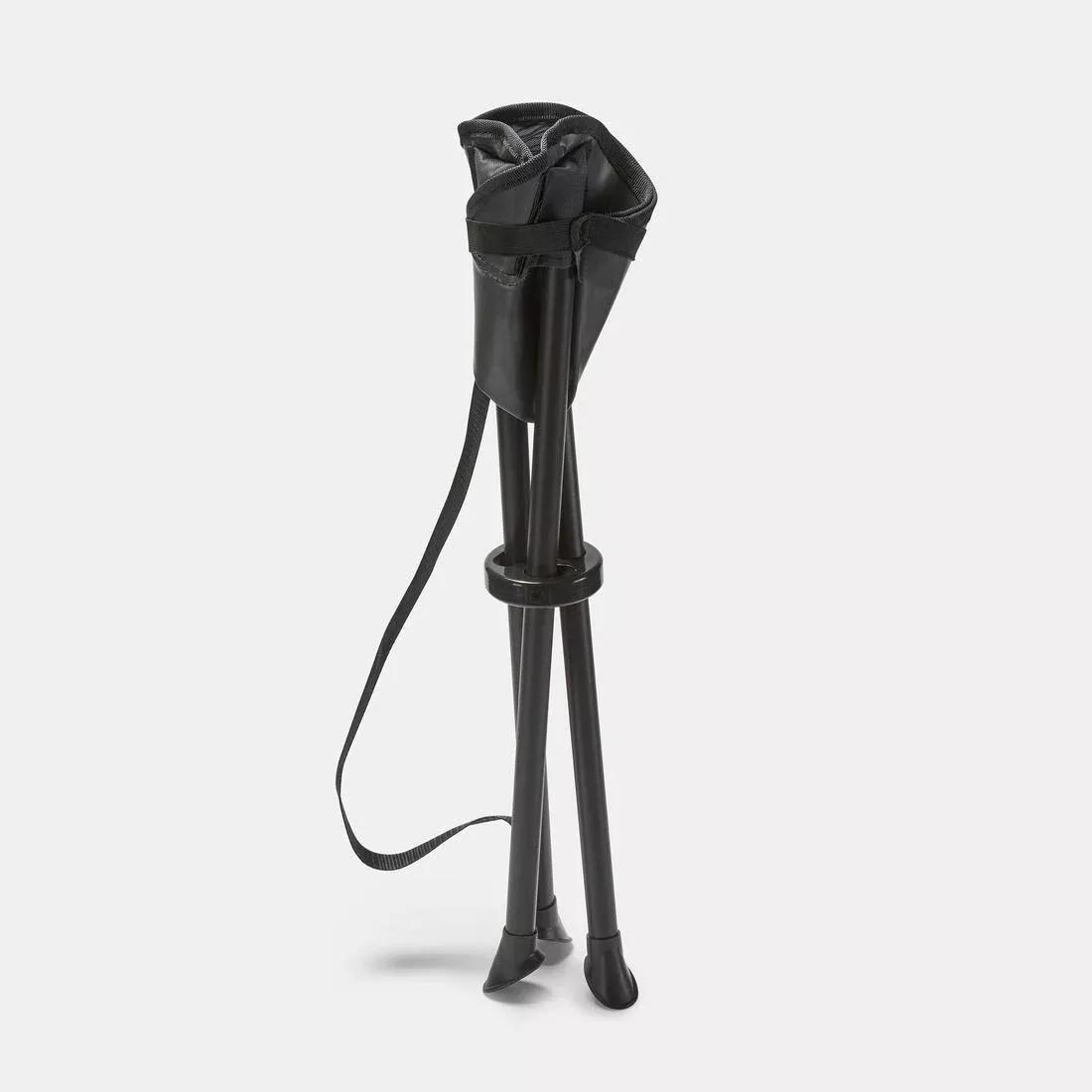 Three-Legged Camping Stool, Grey, No Color, large image number 5