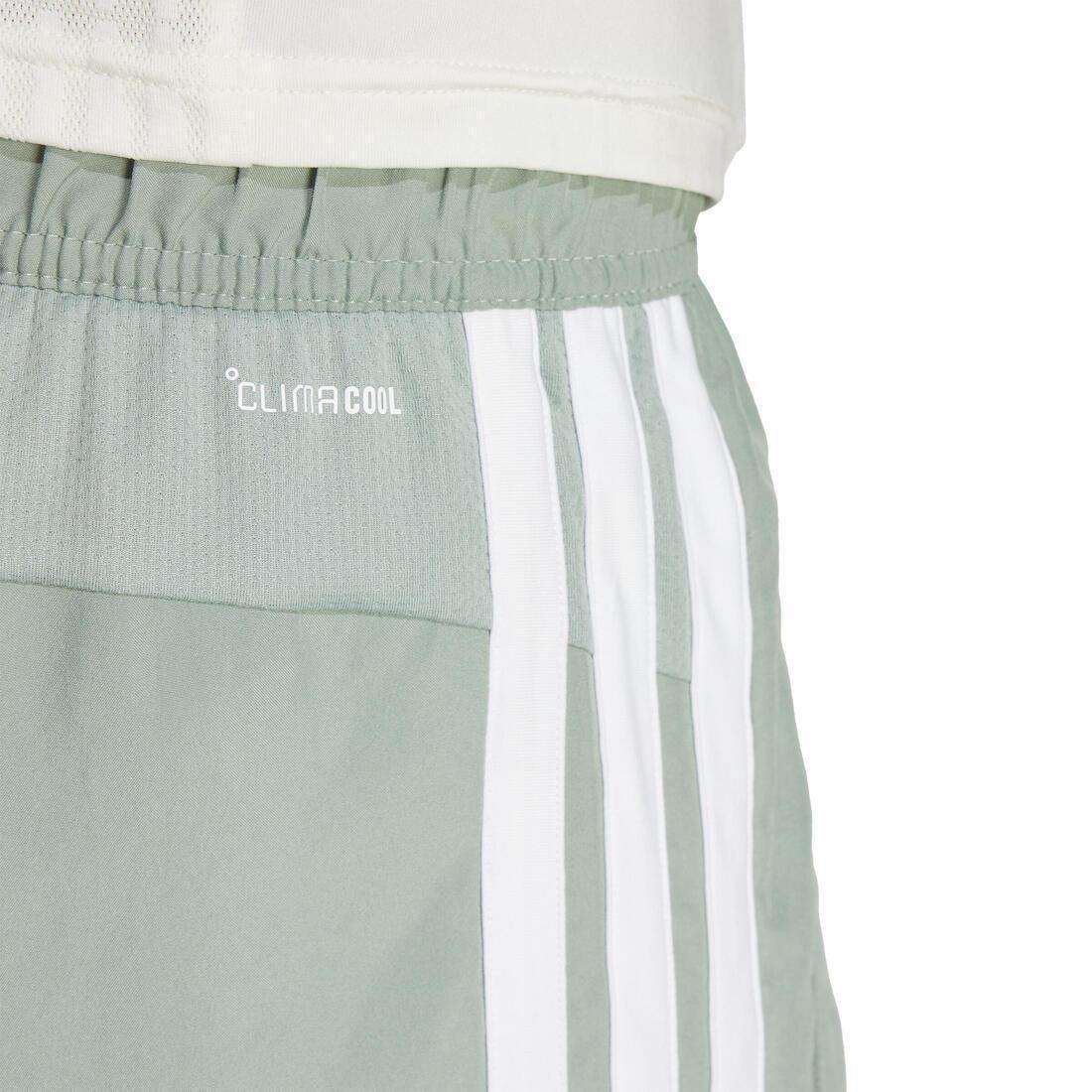 Essentials Training 3-Stripes Woven Shorts, Grey, No Color, large image number 5