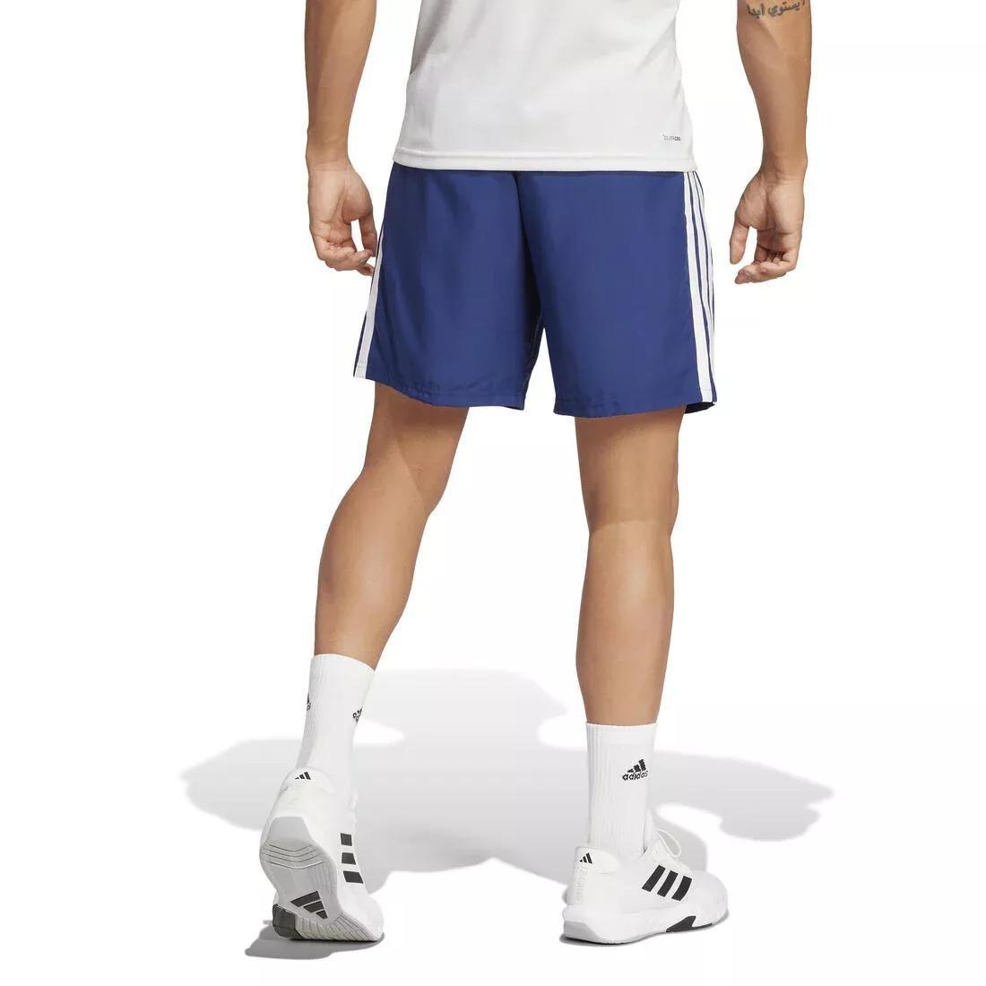 Essentials Training 3-Stripes Woven Shorts, No Color, large image number 3