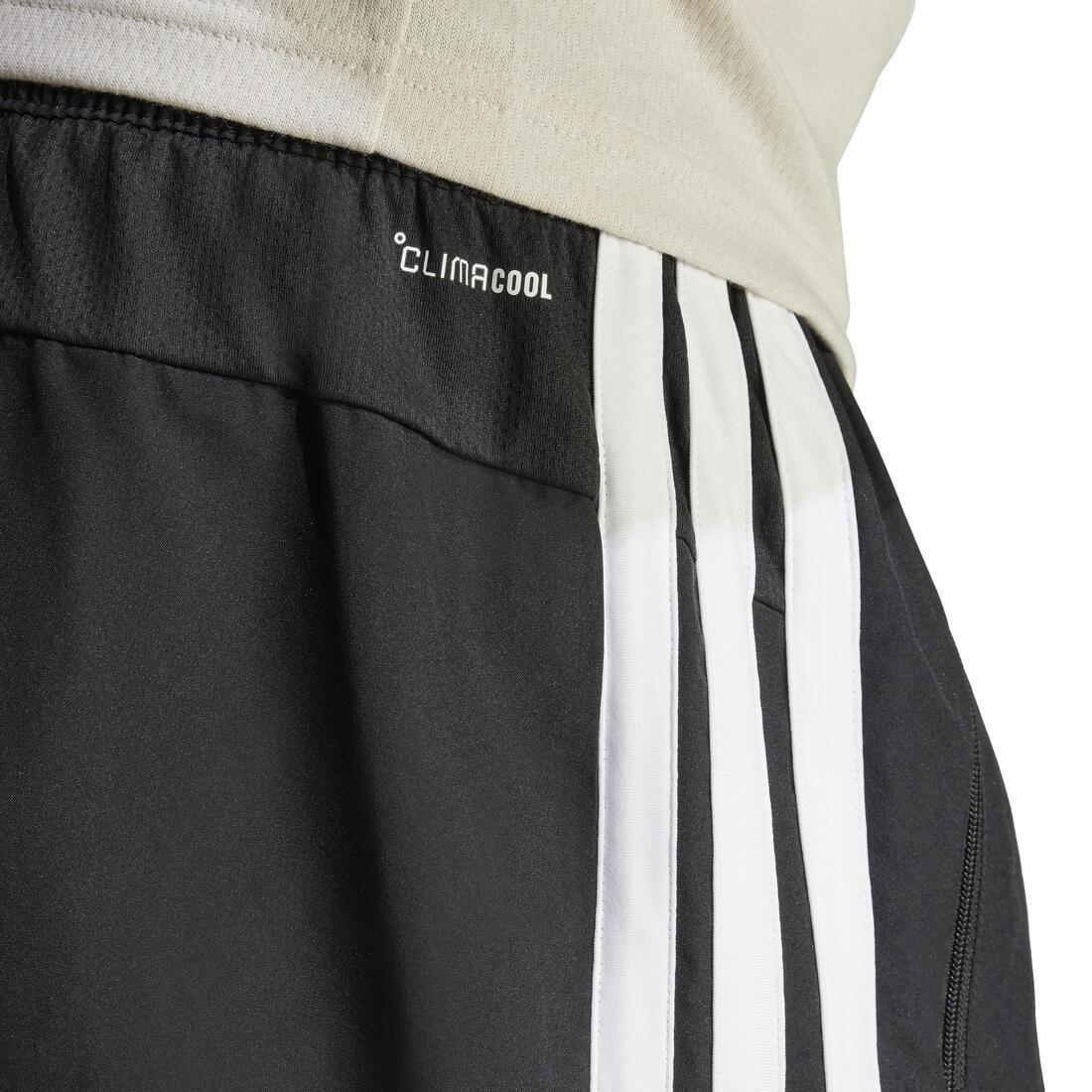 Essentials Training 3-Stripes Woven Shorts, Black, No Color, medium