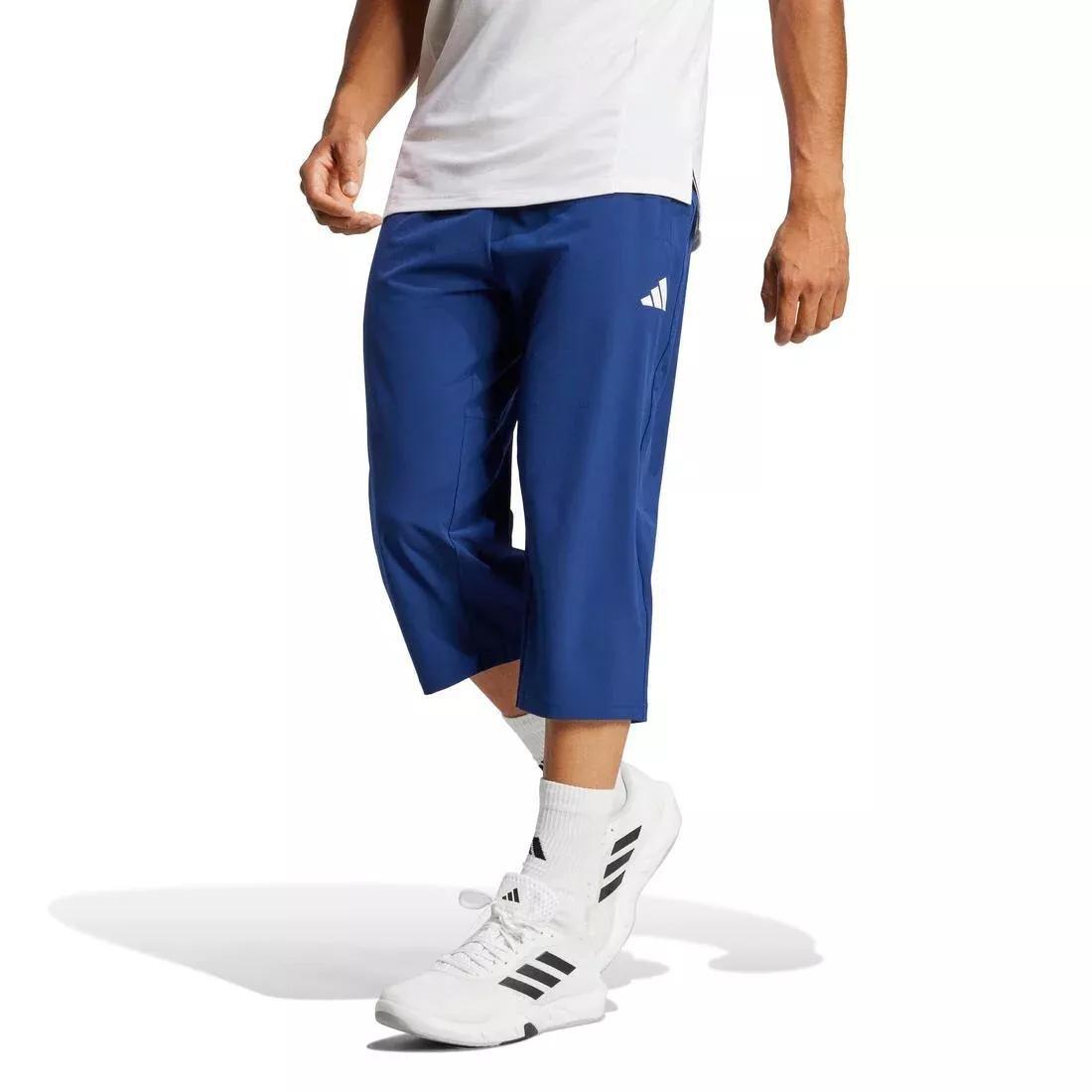 Train Essentials Woven 3 / 4 Tracksuit Bottoms, Navy, No Color, medium