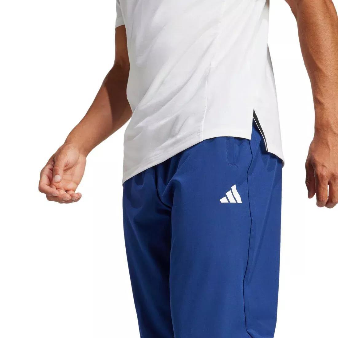 Train Essentials Woven 3 / 4 Tracksuit Bottoms, Navy, No Color, large image number 3