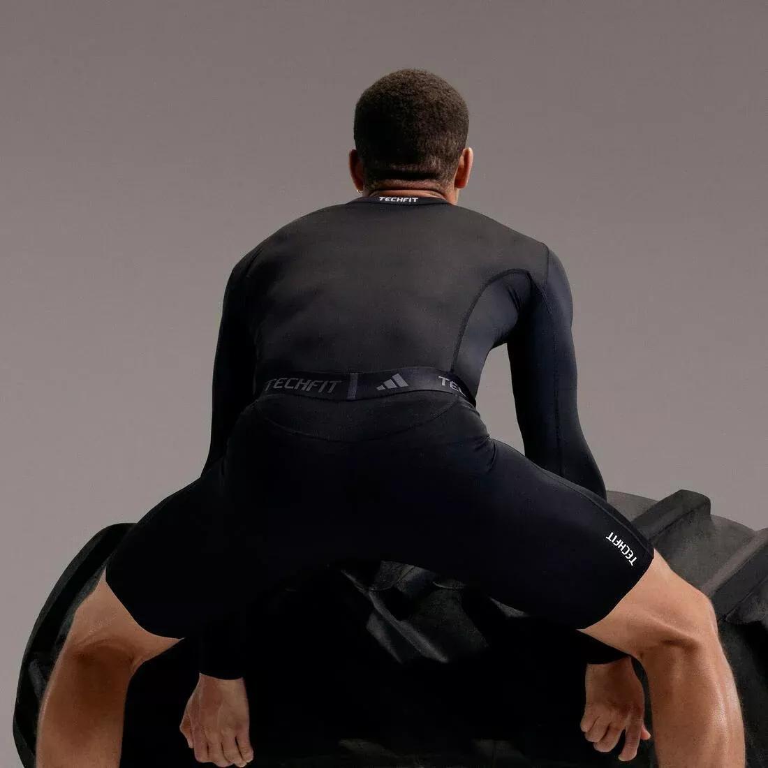 TECHFIT Compression Training Short Tights, No Color, large image number 4