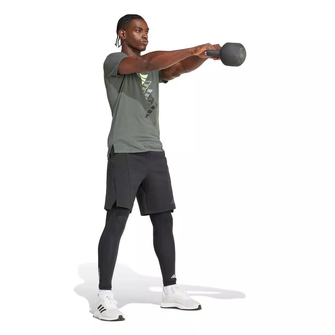 TECHFIT Compression Training Long Tights, Black, No Color, medium