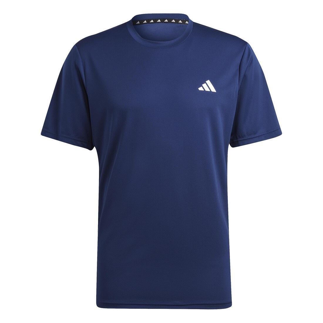 Men Train Essentials Training T-Shirt, Navy, No Color, large image number 0